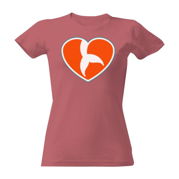 Tričko s potiskem Delfín