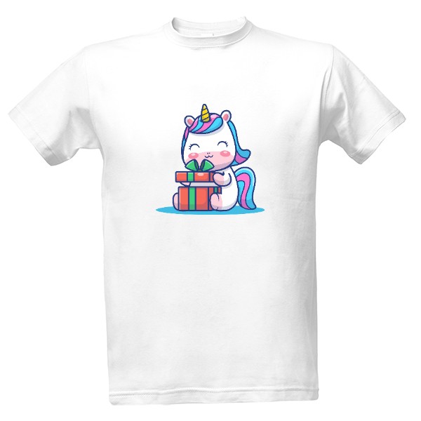 Tričko s potiskem Jednorožec dárek