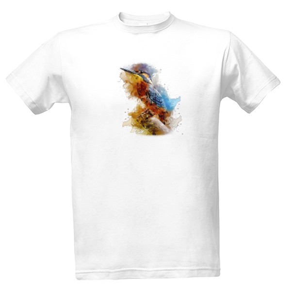 Tričko s potiskem Ledňáček